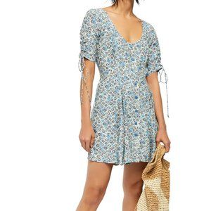 Free People Lace-Up Minidress